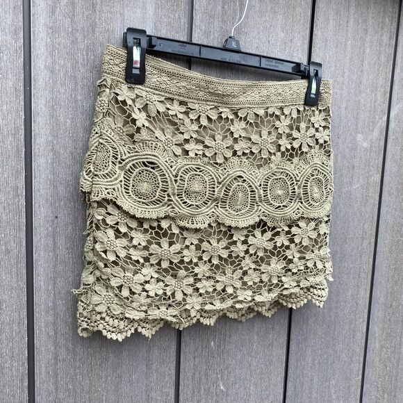 Free People Lace Skirt - Picture 3 of 8